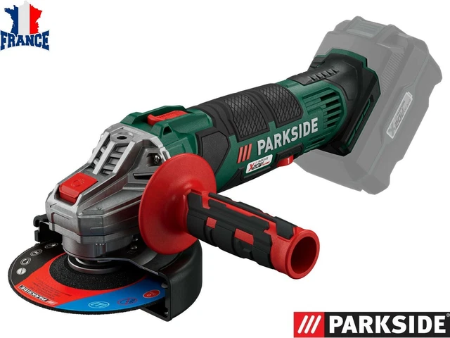 Parkside PWSAM 20-Li A1 - Meuleuse D'Angle Sans Fil 20V Compacte, 76mm, Sans Batterie Ni Chargeur