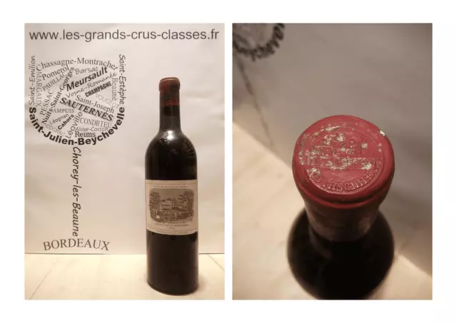 Château Lafite Rothschild 1965 - n°2 - Pauillac - 1er Grand Cru Classé - 75 cl