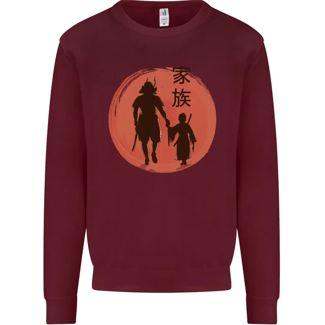 Felpa Maglione Samurai Dad Son Fathers Day MMA Arti Marziali 6
