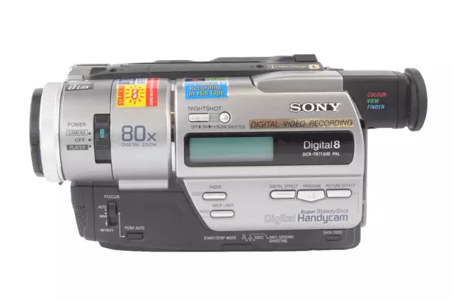 Sony DCR-TR7100E PAL Digital 8 (Hi8, Video8 kompatibel) Handycam Camcorder "TOP 2