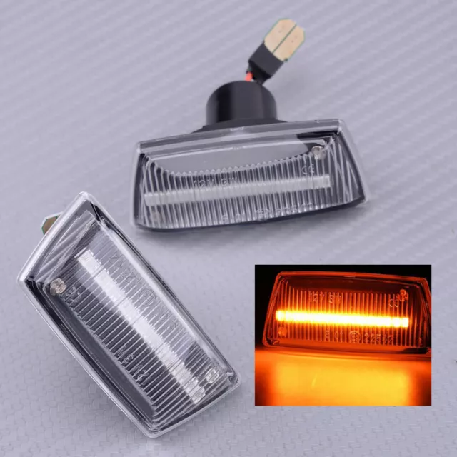 2x Turn Signal Lamp Side Marker Light Fit for Opel Vauxhall Insignia Zafira