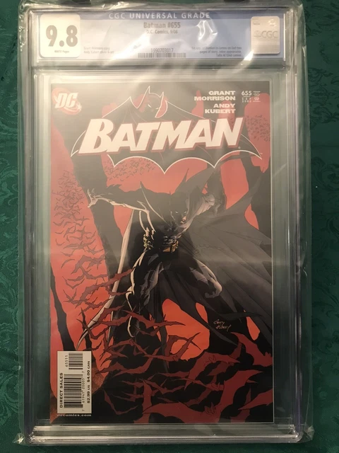 BATMAN #655 CGC 9.8 White pages KEY 1st appearance of DAMIAN WAYNE