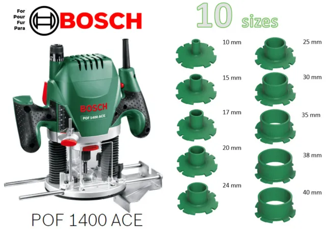 Défonceuse Bosch - POF 1400 ACE (Livrée avec set d'accessoires