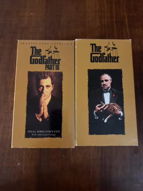 THE GODFATHER PART III (VHS, 1997, 2-Tape Set) $10.00 - PicClick