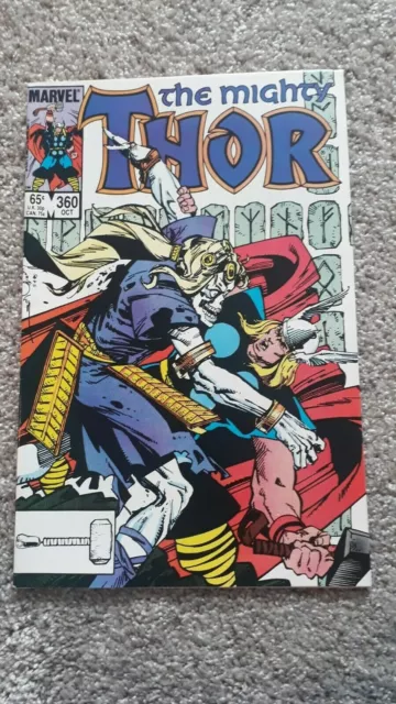 Marvel Comics Journey into Mystery The Mighty Thor - Number 340 - OCT 1985