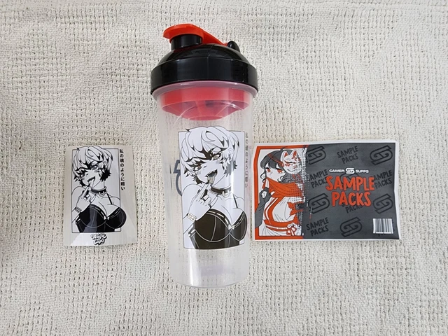 ¡Paquete de muestra de pegatinas Gamersupps Goth Girl edición limitada Copa Waifu S3.10!