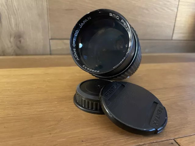 Optique Near Mint Smc Pentax 135mm F/2.5 Téléphoto Prime Objectif Pk K Support /