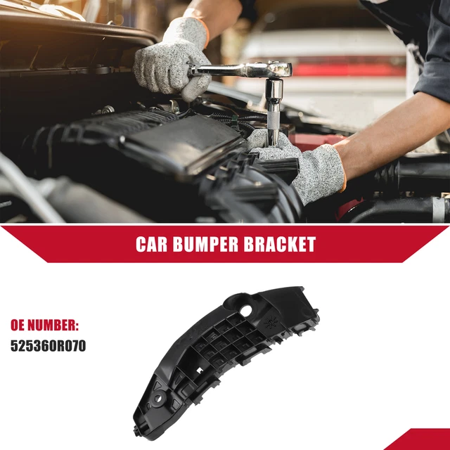 Supports Pare-choc Avant Gauche/Droit Pour Toyota RAV4 2016-2018 – Fixation Facile – Kit 2 Pièces