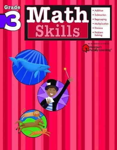 Math Skills: Grade 3 (Flash Kids Harcour..., Flash Kids