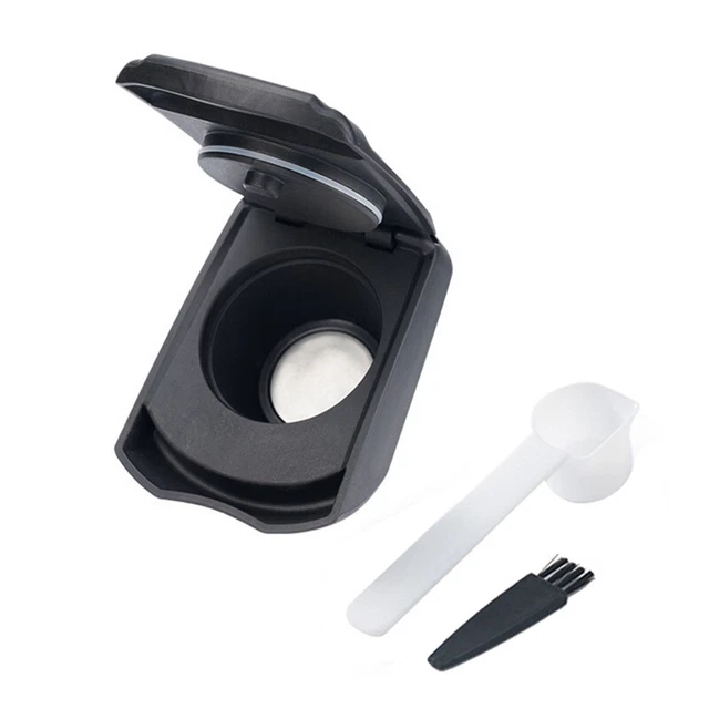 Adattatore per Capsule Riutilizzabili per Macchina da caffè, Adattatore per Convertitore di Capsule di caffè, Adattatore per Capsule di caffè Ricaricabili Accessori Completi