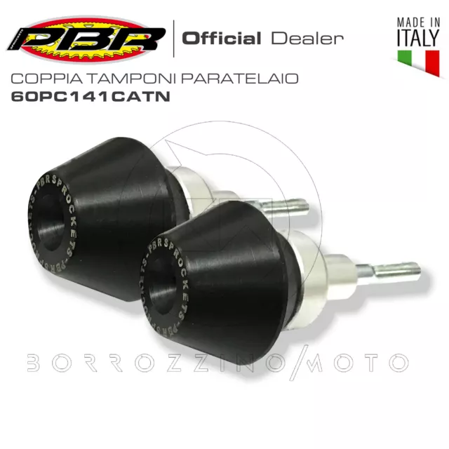 COPPIA TAMPONI PARATELAIO PARACARENA PBR per SUZUKI GSX-R 1000 K7 K8 2007-2008