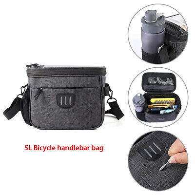 Fahrrad Lenkertasche Radtasche Handy Halterung Wasserdicht Abnehmbar BMX Tasche 