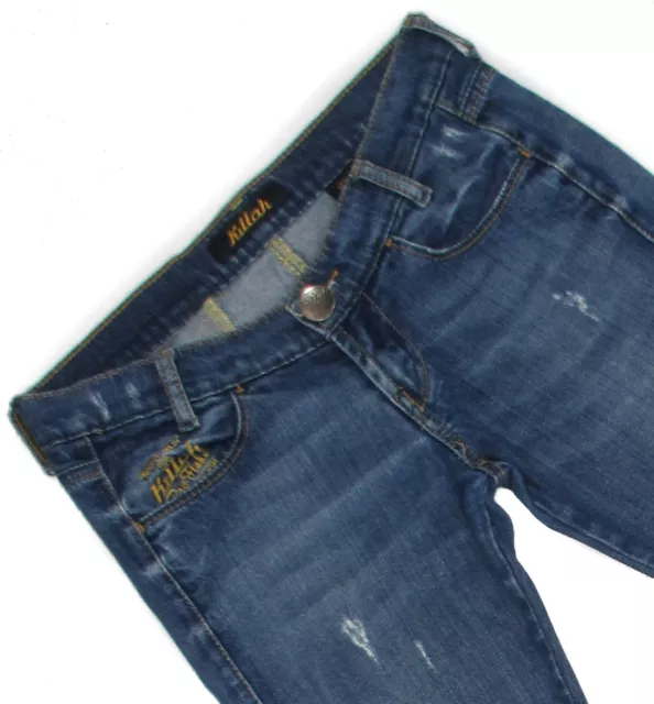 miss sixty jeans womens 26 27x25.5 killah capri twiddle distressed denim stretch 2