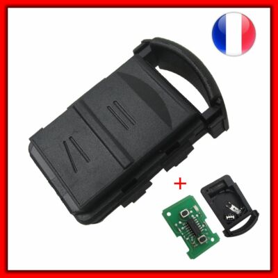 ID Clé Vierge Électronique Opel Vauxhall CORSA D Meriva Id46 2 Boutons Testé 