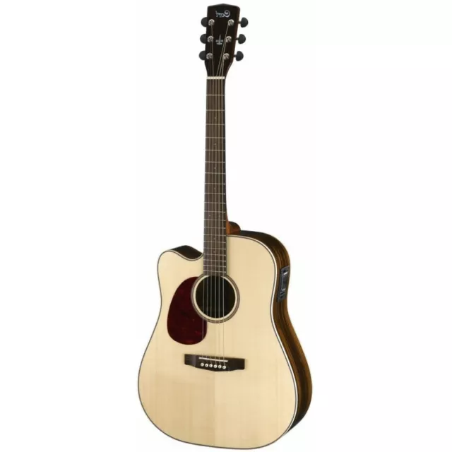Cort MR 710GFTF gaucher naturel satiné - Guitare électroacoustique