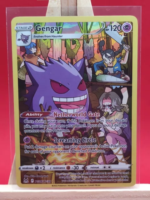 Gengar TG06/TG30 Lost Origin Trainer Gallery Ultra Rare Pokemon Card * New *