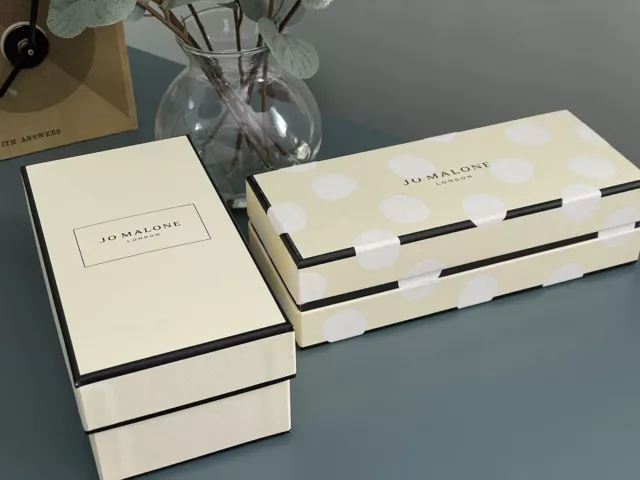 2 Small Size Jo Malone Storage Boxes - Empty