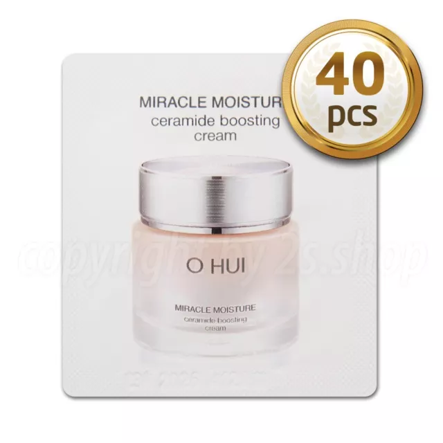 OHUI Miracle Moisture Ceramide boosting Cream 1ml x 40pcs O HUI