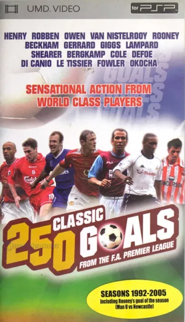 PSP - UMD Video - 250 Classic Goals ENGLISCH mit OVP