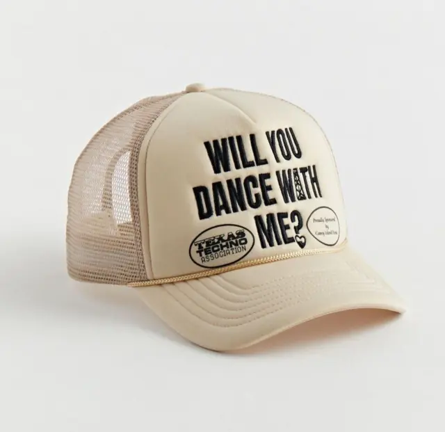 URBAN OUTFITTERS Coney Island Picnic "WILL YOU DANCE WITH ME?" Snapback Hat