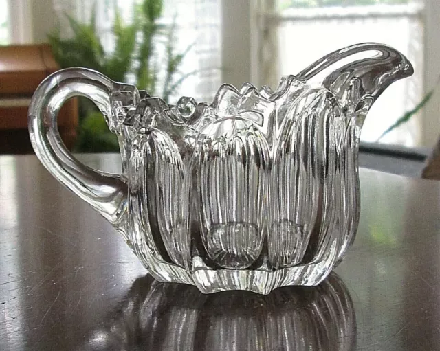 EAPG FOSTORIA Glass Lucere; Stem #1515 Creamer Panel Arch Design 1907 VHTF