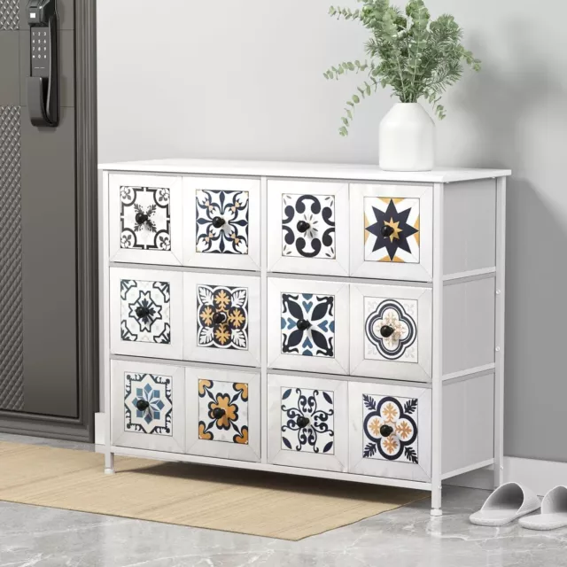 New 6 Chest of Drawers Tallboy Dresser Table Storage Bedroom Cabinet