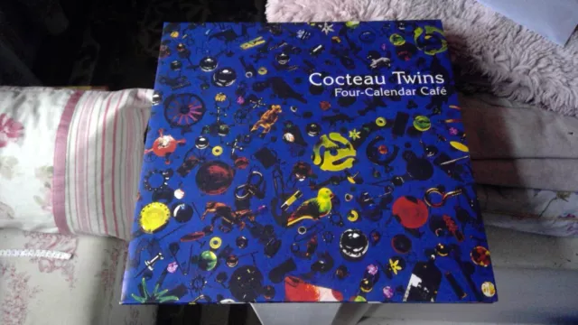 Cocteau Twins Four Calendar Cafe Double Purple Vinyl LP