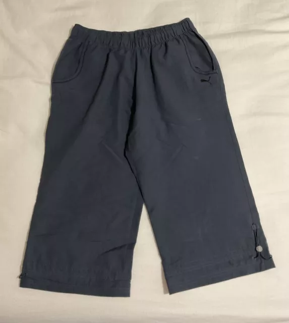 Puma Men’s Dark Blue Long Shorts  Style - Size M