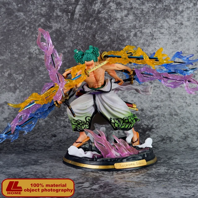 Figurine One Piece – Portrait Of Pirates – Roronoa Zoro (Wano / Ashura) – MegaHouse (neuf)