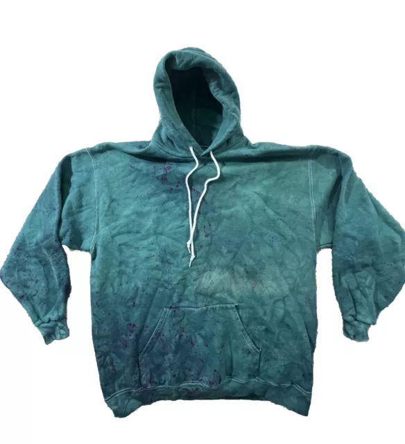 Lee Premium Cotton Men’s  Hoodie Sweatshirt XL Custom Tie Dye