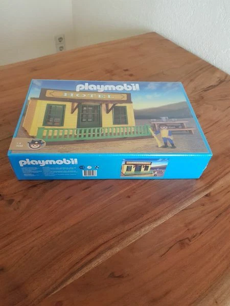 VINTAGE 70'S PLAYMOBIL 3426 Klicky MINERS HOTEL Western House EUR 93,90 - ES