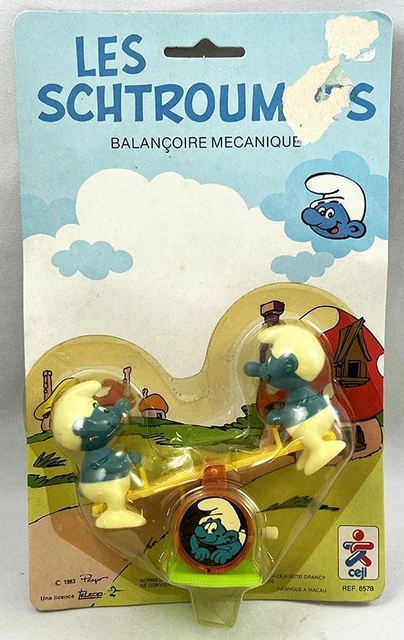 Figurine Flexible Céji – Grand Schtroumpf, Les Schtroumpfs, Neuve Sous Blister