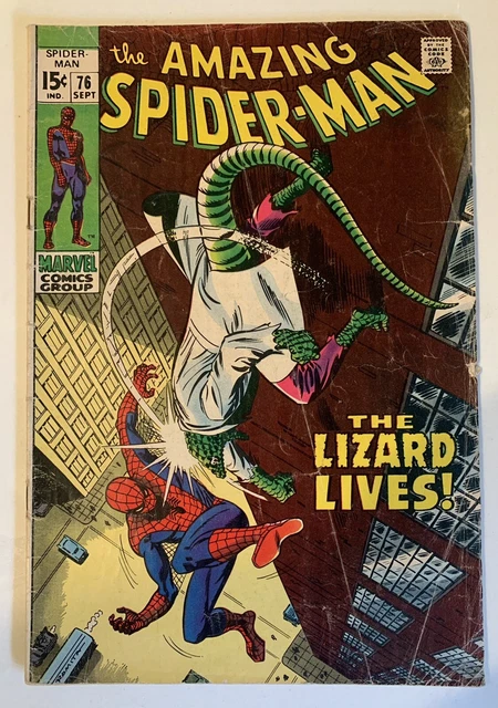 THE AMAZING SPIDER-MAN #76  The Lizard Lives GD