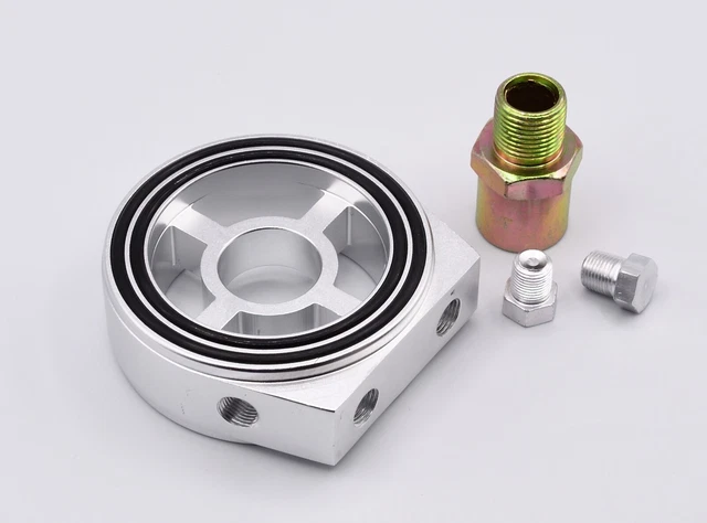 Leapiture Ölkühlerfilter-Sandwichplatte - AN10 Adapter Mit Thermostat