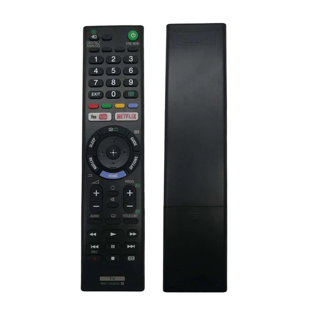 Aurabeam Telecomando Sostitutivo Per TV Sony, Compatibile Con RMTTX300E E Modelli KD, KDL, XBR
