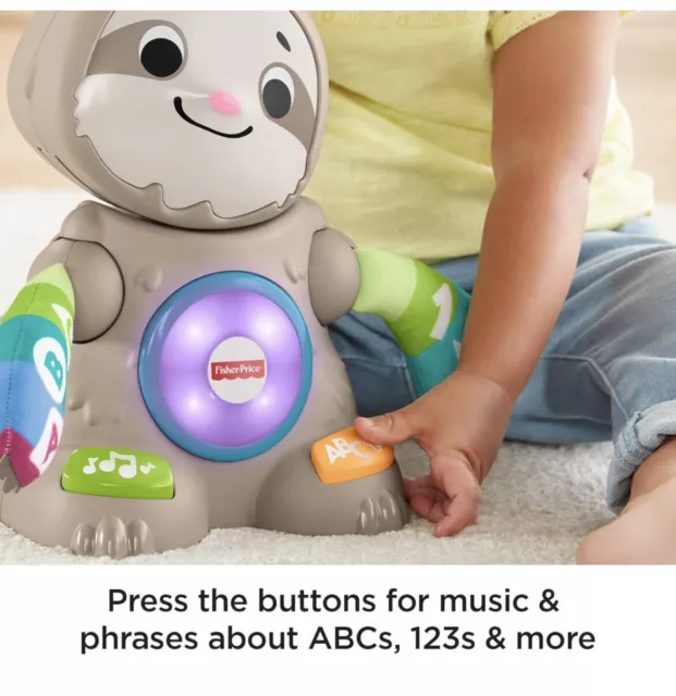 Fisher-Price Linkimals Baby Learning Toy with Lights Music and Motion, Smooth Mo 3