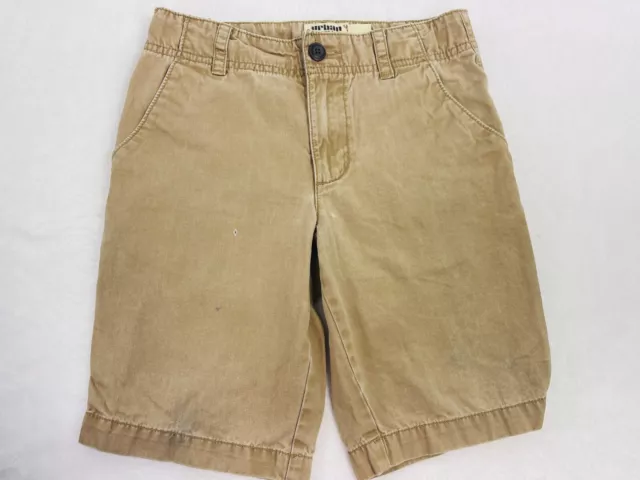 Urban Pipeline Cargo Shorts Boys Size 8 Adjustable Waist Straps KidsTan Brown