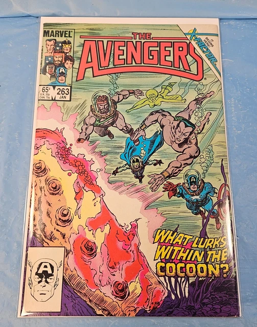 Marvel Comics 1985 The Avengers #263 Comic Book.