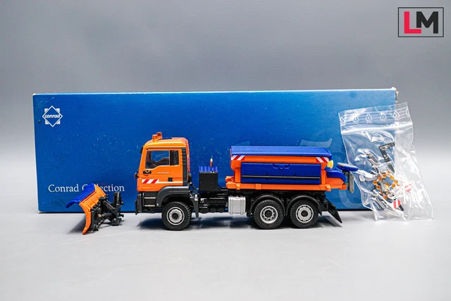 Conrad MAN 8.90F Bleu/gris échelle 1:50 – Occasion En Boîte
