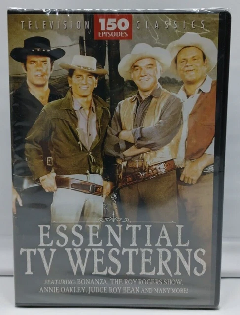 Bonanza-The Roy Rogers Show-Essential TV Westerns 150 Episodes:  DVD  New Sealed