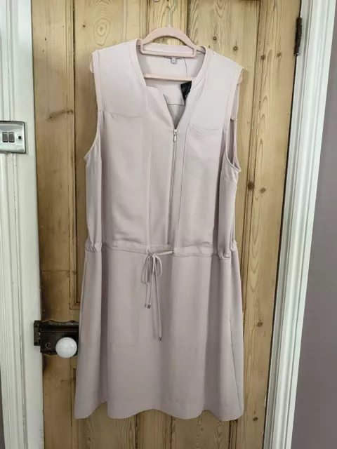 Beautiful Dusky Pink Next Drawstring Sleeveless Dress - Size 20 (BNWT) *REDUCED*