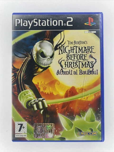 Tim Burton's Nightmare before Christmas PS2 sony PLAYSTATION 2 Game Video Game