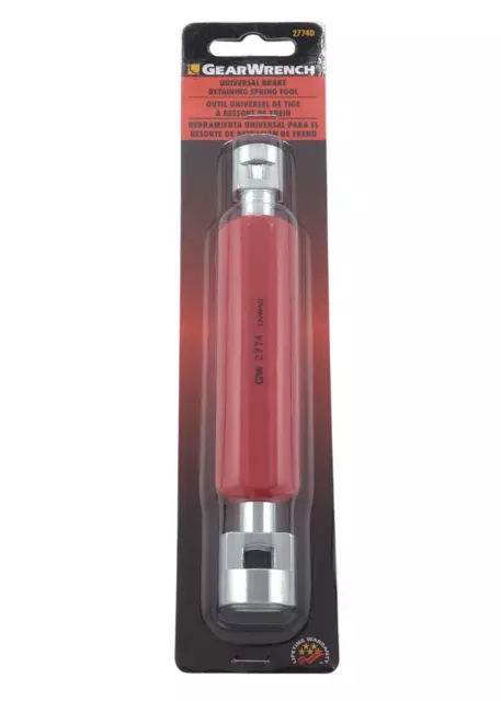 Gearwrench 2774D BRAKE SHOE RETAINING SPRING TOOL UNIVERSAL - SEALED Fast Ship