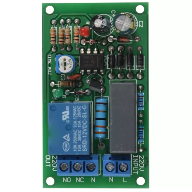 Carte Relais 220V, Mise Sous Tension, Temporisation, Module de Circuit, InterrG7 2