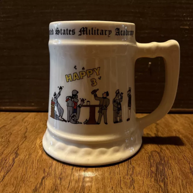 United States Military Academy West Point Mug Stein by Balfour Happy 3 USMA