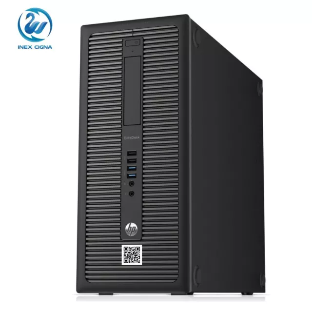 HP EliteDesk MT 800 G1 Intel Core i5-4570 8GB 256 SSD 500 GB HDD Ricondizionato 2