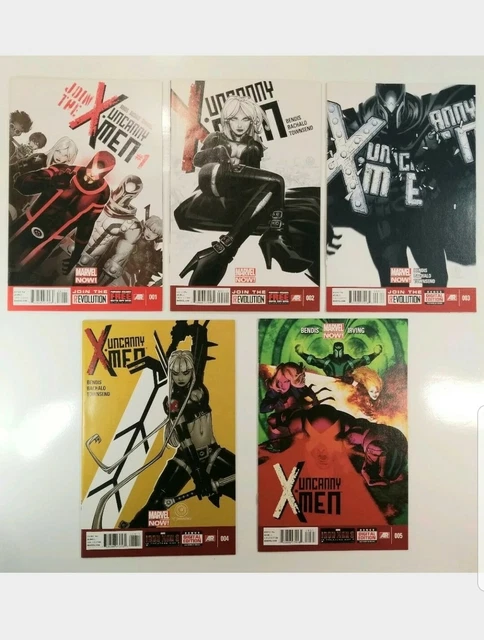 Uncanny X-Men #1 (2013) 1ST APP Gold Balls + 2 3 4 5 House of X, Hox/Pox Key