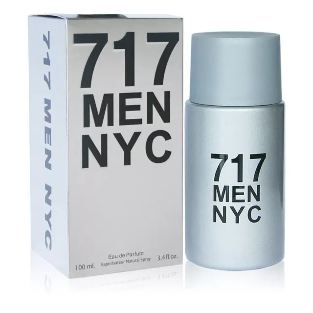 Secret Plus 717 Men NYC Cologne for Men Eau de Parfum 3.4 oz 100 ml / FL1093