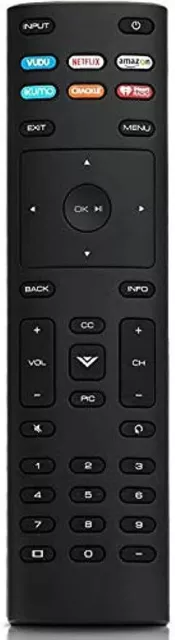 New XRT136 for Vizio Smart TV Remote Control w Vudu Amazon iheart Netflix 6 Keys