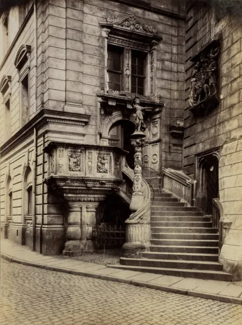 Rathaus von Görlitz, um 1890, Albuminpapierabzug Historismus Unbekannt (19.Jhd)